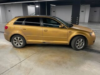2006 Audi A3 II (8P) Рестайлинг 1, жёлтый, 350000 рублей, вид 4