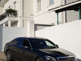 2019 Mercedes-Benz S-Класс 350 d Long VI (W222, C217) Рестайлинг, чёрный, 4950000 рублей, вид 4