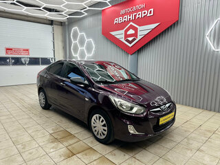 2011 Hyundai Solaris I, фиолетовый, 570000 рублей, вид 1