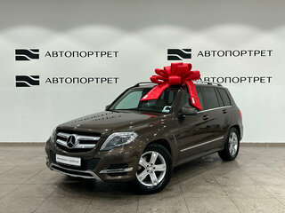 2014 Mercedes-Benz GLK-Класс 220 CDI I (X204) Рестайлинг, коричневый, 1749000 рублей, вид 3