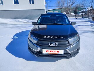 2019 Lada (ВАЗ) Granta I Рестайлинг, серый, 650000 рублей, вид 2