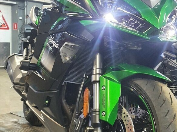 2021 Kawasaki Ninja 1000 SX, зелёный, 1750000 рублей - вид 6