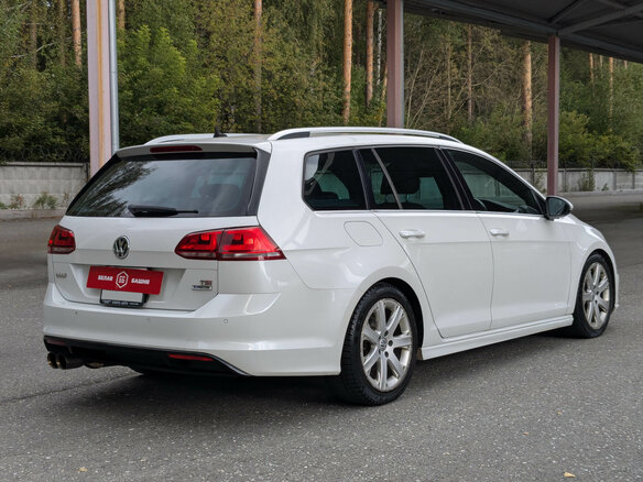 2014 Volkswagen Golf VII, белый - вид 6