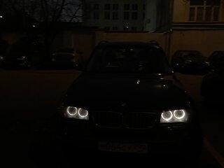 2009 BMW X3 25i I (E83) Рестайлинг, чёрный, 840000 рублей, вид 2