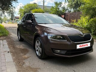 2016 Skoda Octavia III (A7), коричневый, 1800000 рублей, вид 4