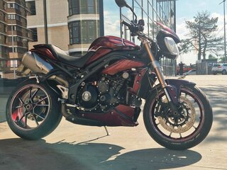 2014 Triumph Speed Triple, красный, 650000 рублей, вид 2