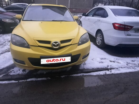 2006 Mazda 3 I (BK), жёлтый, 300000 рублей
