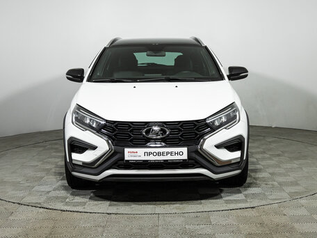 2024 Lada (ВАЗ) Vesta SW Cross I Рестайлинг (NG), белый, 1449000 рублей, вид 2
