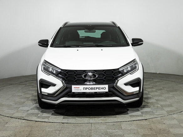 2024 Lada (ВАЗ) Vesta SW Cross I Рестайлинг (NG), белый, 1449000 рублей - вид 1