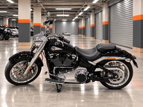 2026 Harley-Davidson Fat Boy, чёрный, 3500000 рублей, вид 3