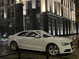 2014 Audi A5 I (8T) Рестайлинг, белый, 1800000 рублей, вид 4