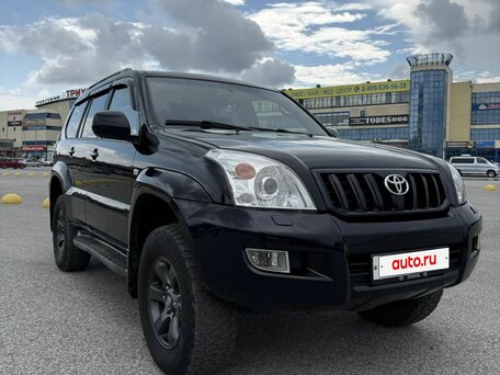 2006 Toyota Land Cruiser Prado 5-speed 120 Series, чёрный, 1999999 рублей, вид 2