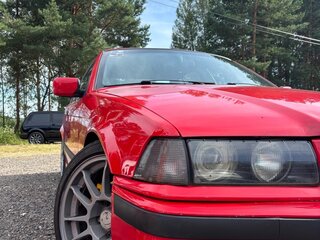 1991 BMW 3 серии 318i III (E36), красный, 780000 рублей, вид 2