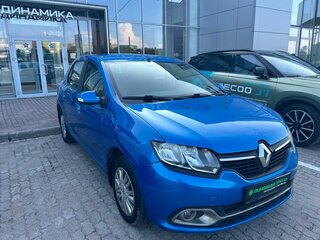 2015 Renault Logan II, синий, 549000 рублей, вид 3