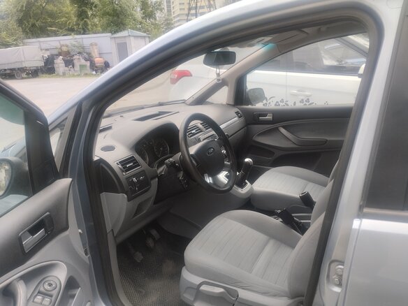 2007 Ford C-MAX I Рестайлинг, серый, 465000 рублей - вид 4