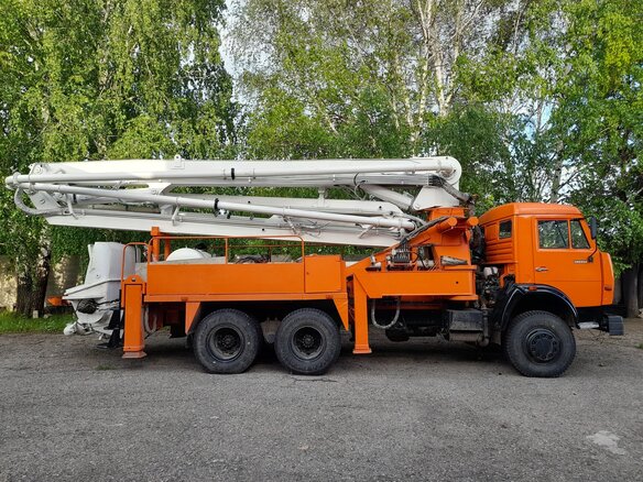 2007 КамАЗ Aвтобетононасос, оранжевый, 8500000 рублей - вид 5