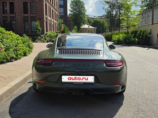 2017 Porsche 911 Carrera 4 GTS VII (991) Рестайлинг, зелёный, 10500000 рублей, вид 3