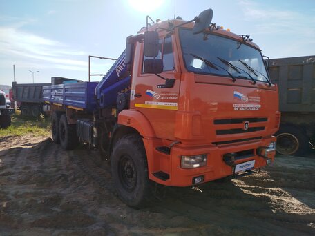 2023 КамАЗ 43118, оранжевый, 5781750 рублей, вид 2