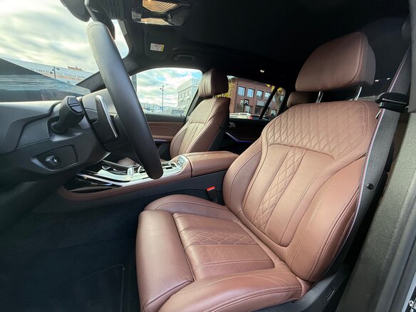2023 BMW X7 40d I (G07) Рестайлинг, чёрный - вид 6