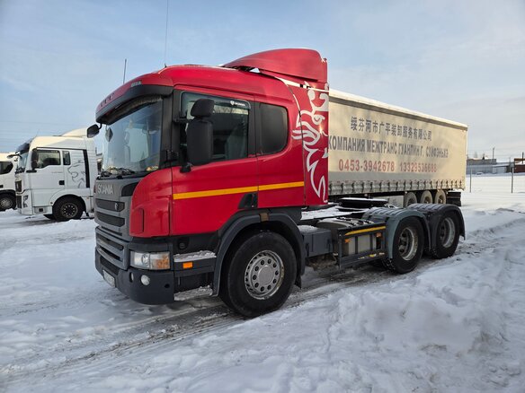 2013 Scania P-series, красный