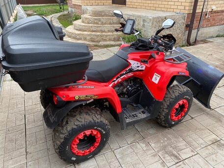 2023 Motoland ATV 200 MAX, красный, 165000 рублей, вид 2