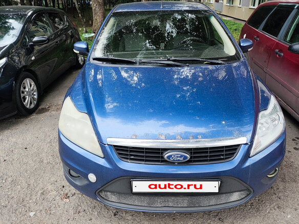 2008 Ford Focus II Рестайлинг, синий - вид 1