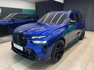 2022 BMW X7 M60i I (G07) Рестайлинг, синий, 15490000 рублей, вид 3