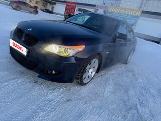2009 BMW 5 серии 520d V (E60/E61) Рестайлинг, синий, 1090000 рублей, вид 1