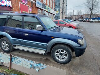 1998 Toyota Land Cruiser Prado 90 Series, синий, 860000 рублей, вид 2