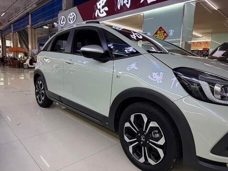 2022 Honda Fit IV, зелёный, 1033000 рублей, вид 3
