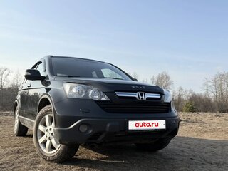 2007 Honda CR-V III, чёрный, 950000 рублей, вид 4