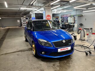 2012 Skoda Fabia RS II, синий, 1180000 рублей, вид 4