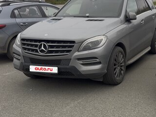 2015 Mercedes-Benz M-Класс 350 CDI III (W166), серый, 2950000 рублей, вид 1