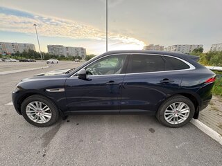 2017 Jaguar F-Pace I, синий, 2600000 рублей, вид 5