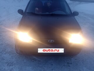 2013 Lada (ВАЗ) Kalina I, пурпурный, 300000 рублей, вид 1