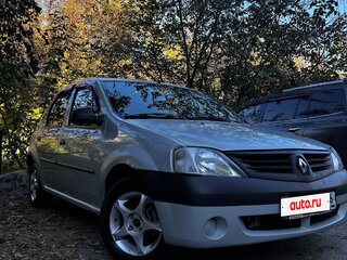 2007 Renault Logan I, серый, 220000 рублей, вид 1