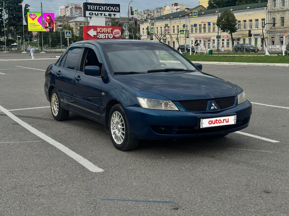 2006 Mitsubishi Lancer IX Рестайлинг, синий, 240000 рублей - вид 3