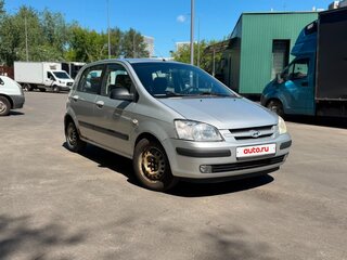 2004 Hyundai Getz I, серебристый, 205000 рублей, вид 2