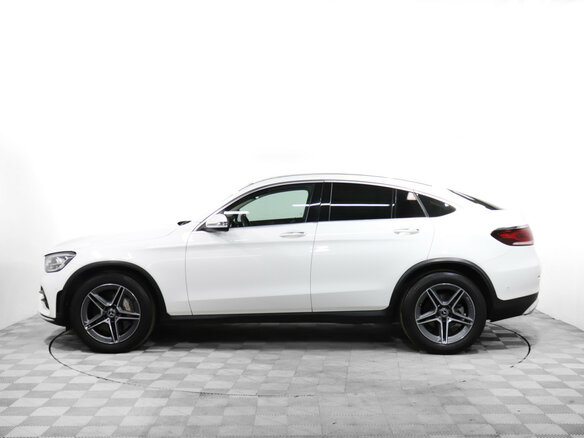 2019 Mercedes-Benz GLC Coupe 300 I (C253) Рестайлинг, белый - вид 7