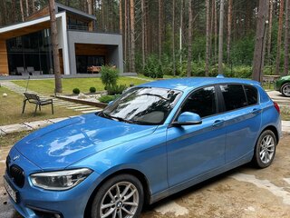 2017 BMW 1 серии 118i II (F20/F21) Рестайлинг, синий, 1430000 рублей, вид 1