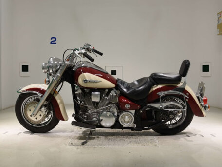 1999 Yamaha XV 1600 Road Star, пурпурный, 400000 рублей, вид 3