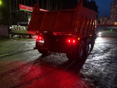 2004 КамАЗ 65115, оранжевый, 1450000 рублей, вид 5