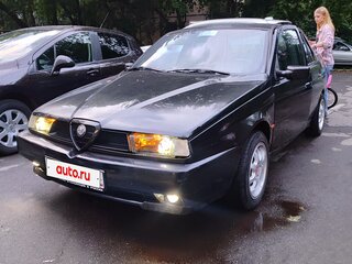 1996 Alfa Romeo 155 I Рестайлинг, чёрный, 350000 рублей, вид 4