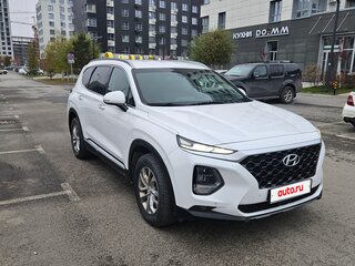 2018 Hyundai Santa Fe IV, белый, 2450000 рублей, вид 1