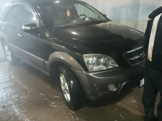 2008 Kia Sorento I Рестайлинг, чёрный, 1200000 рублей, вид 1