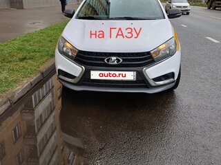 2016 Lada (ВАЗ) Vesta I, белый, 650000 рублей, вид 1