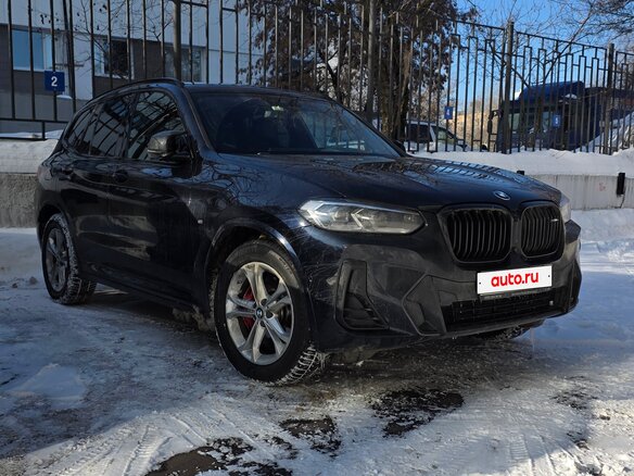 2021 BMW X3 M40i III (G01) Рестайлинг, чёрный, 7190000 рублей - вид 1