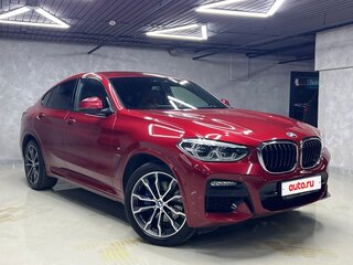 2021 BMW X4 30d II (G02), красный, 6200000 рублей, вид 2