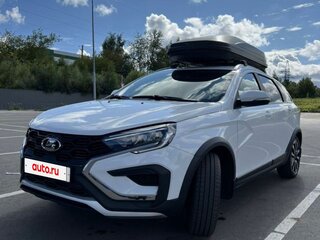 2024 Lada (ВАЗ) Vesta SW Cross I Рестайлинг (NG), белый, 1400000 рублей, вид 2