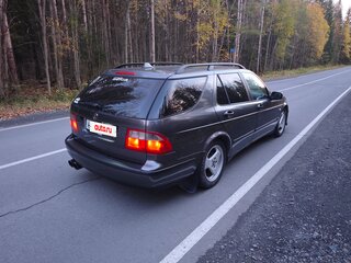 2002 Saab 9-5 I Рестайлинг, серый, 635000 рублей, вид 4